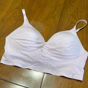 Pink Victoria’s Secret wireless push up bra